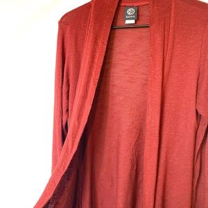 Bobeau Medium red Cardigan